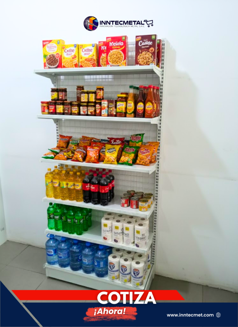 Góndola Metálica de Pared - inntecmetal - 1